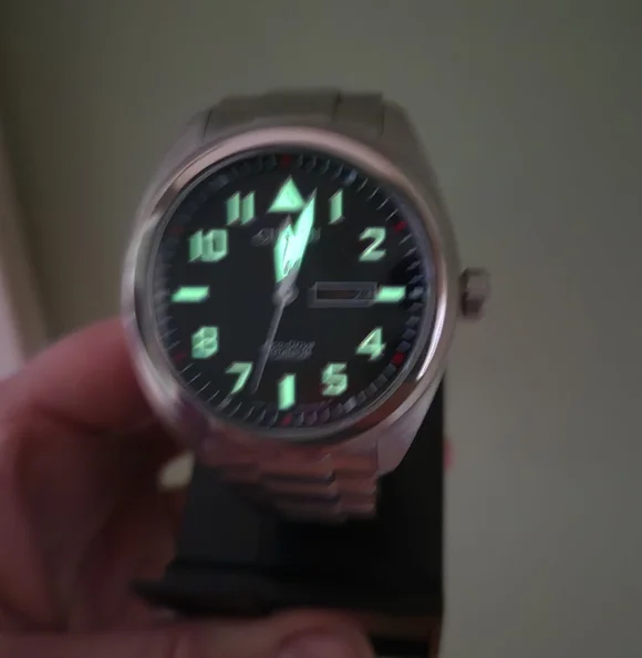 Citizen Garrison Titanium Eco Drive Watch 43mm Black Dial - Picture 3 of 13